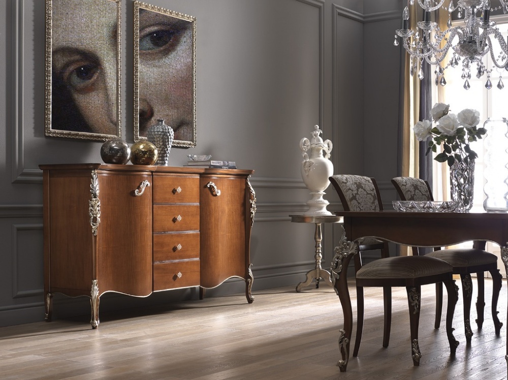 Arredamento zona giorno in stile classico dane mobili