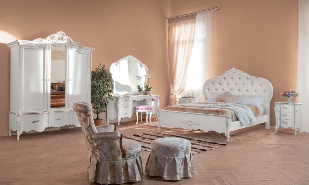 Arredamento zona notte in stile classico dane mobili
